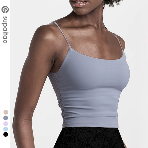 外穿瑜伽吊带背心上衣内搭