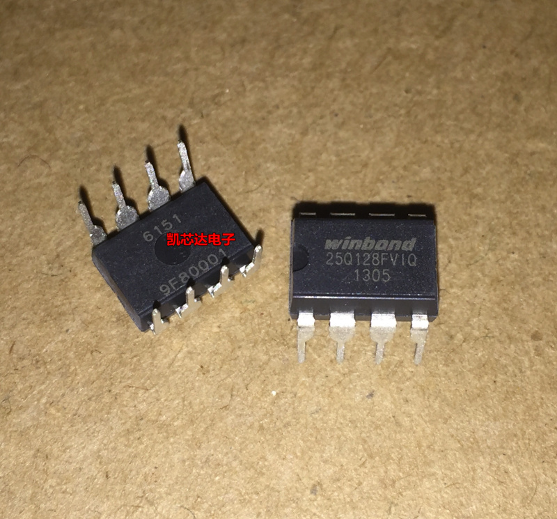 全新原装正品 W25Q128FVIQ 25Q128FVIQ DIP8 直插 集成电路芯片