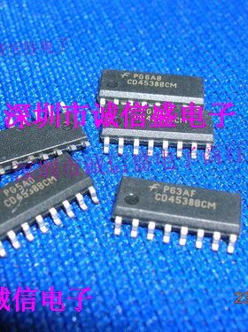 逻辑芯片CD4538BCM CD4538BCMX CD4538 SOP16进口全新电子配件