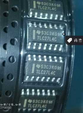 一级 TLC27L4C  TLC27L4Cdr SOIC14_3.9MM 四路运算放大