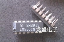 LM556N运算放大器 集成电路芯片IC 电子元器件 脚DIP14.PJ元器件