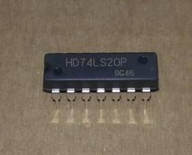 HD74LS20P 全新原装HD74LS20 芯片 IC 集成电路HD74LS20 DIP