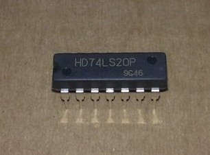 HD74LS20P 全新原装HD74LS20 芯片 IC 集成电路HD74LS20 DIP