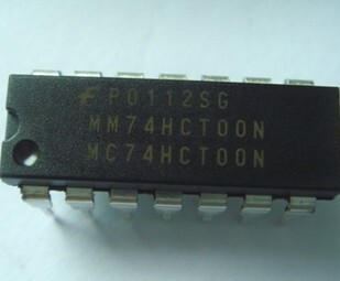 IC 集成电路MM74HCT00N 全新原装MM74HCT00 DIP芯片MM74HCT00