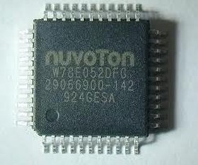 W78E052 W78E052DFG QFP44 微控制器 全新正品 新唐单片机
