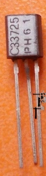 三极管BC337 BC337-25 C33725 PHI TO92进口原装低噪声对管10只