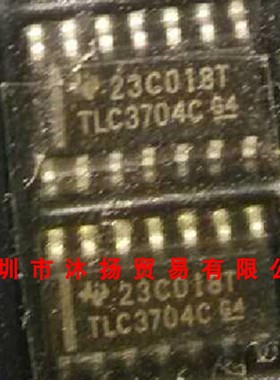 全新原装正品 TLC3704CDR TLC3704C SOP14 集成电路 盗图必究
