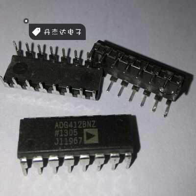一级 直插IC  ADG412BN 四通道SPST开关芯片DIP-16封装