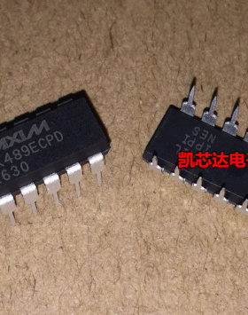 全新直插 MAX489ECPD RS422 RS485收发器 MAX489 DIP-14封装 现货