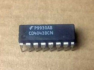 CD4043BCN 直插芯片 全新原装CD4043 IC 集成电路CD4043BCN