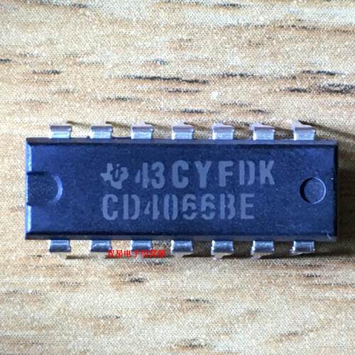 全新原装正品 CD4066BE CD4066 DIP14 模拟开关芯片 集成电路IC