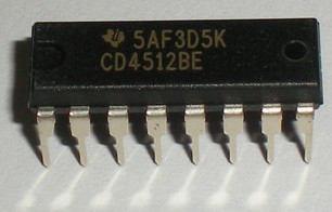 CD4512BE 全新原装CD4512 IC 集成电路CD4512BE 直插芯片