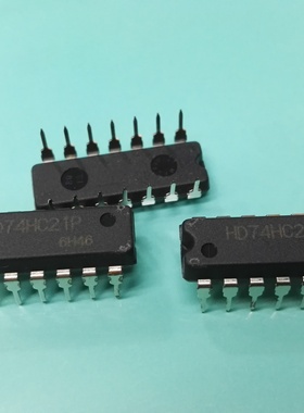 集成 电 路HD74HC21P DIP14计数器移位寄存器 逻辑芯片 2元/PCS