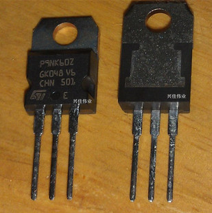 全新  STP9NK60Z P9NK60Z印字 TO220封装 7A/600VMOS 场效应管