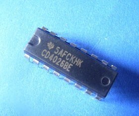 CD4026 直插,全新原装【电子配单】