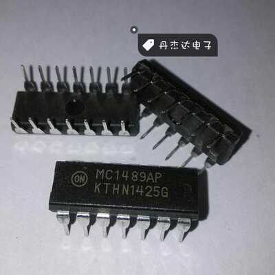一级 MC1489AP DIP14直插  四线接收器 进口原装 专业配单