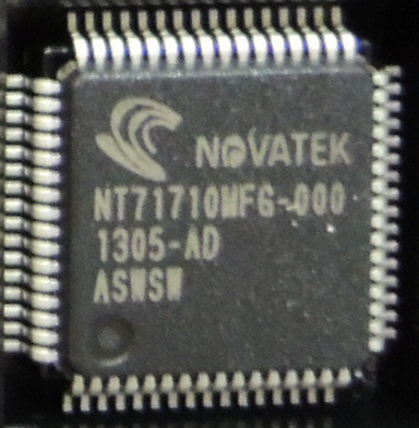 【直拍】NT71710MFG NT71710MFG-000 NOVATEK QFP封装 原装正品