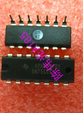 四线接收器芯片SN75189N DIP-14 全新原装现货