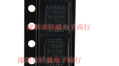 全新进口逻辑变换器 TXS0104EPWR 丝印 YF04E TSSOP14系列