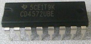 CD4572UBE 直插芯片 全新原装CD4572 IC 集成电路CD4572UBE