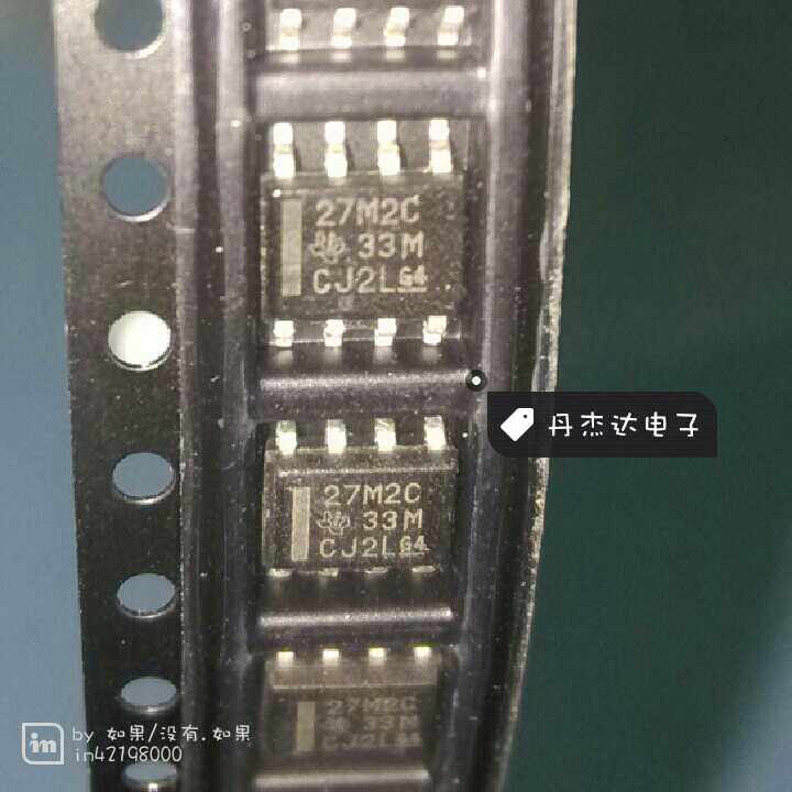 一级 TI TLC27M2CDR SOP 贴片   27M2C 进口原装 专业配单