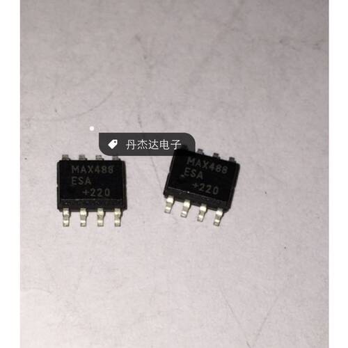 一级  MAX488 MAX488ESA MAX488CSA 接收器 收发器 贴片SOP8