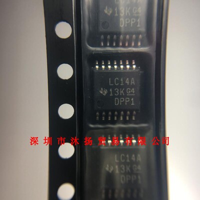 全新原装正品 SN74LVC14APWR 丝印LC14A TSSOP14 一个起 盗图必究