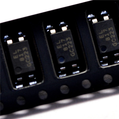 全新原装正品 EL817S1(C)/(B)  SOP4 贴片 光隔离器 光电耦合