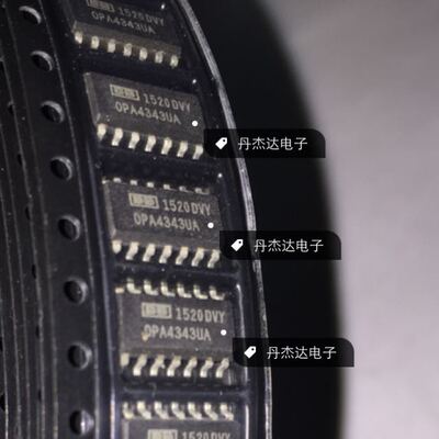 一级 OPA4343UA OPA4343U SOP14 运算放大器  欢迎咨询