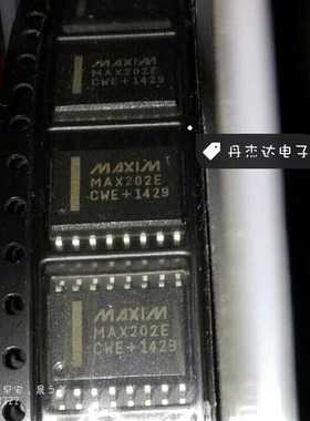一级 MAX202 MAX202ECWE 贴片SOP-16 收发器  进口原装