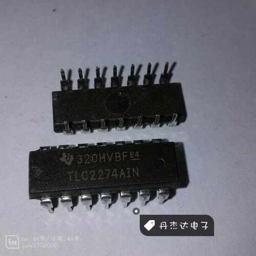 一级 TLC2274AIN TLC2274A?DIP-14 放大器IC 进口原装