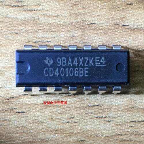 全新原装正品 CD40106BE CD40106 DIP16 直插16脚 运算放大器