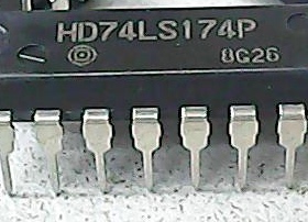 HD74LS174P  SN74LS174  DM74LS174  DIP  74LS174