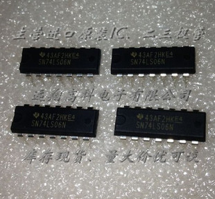DIP14 全新原裝 正品 SN74LS06N 集成電路芯片 直插