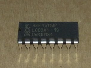 HEF4511BP 全新原装HEF4511BP IC 集成电路HEF4511 进口芯片