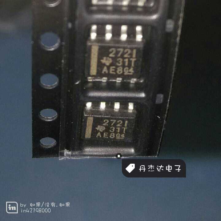 一级 TLC272IDR 272I SOIC-8 通用运放IC 进口原装 专业配单