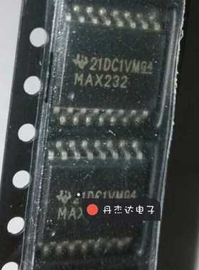 一级 MAX232 MAX232DWR SOP16脚 宽体7.2MM  接口芯片 贴片IC