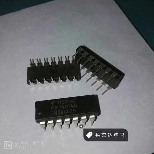 一级 MM74C74N MM74C74 DIP-14    进口原装 专业配单