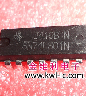 全新原装正品 SN74LS01N DIP 直插 集成电路芯片