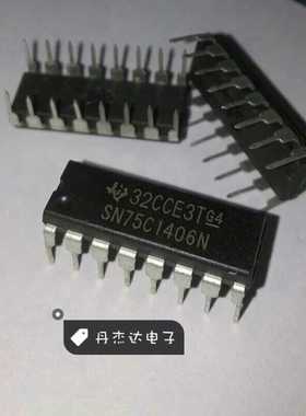 SN75C1406N 驱动器,接收器,收发器-接口芯片 C1406 75C1406