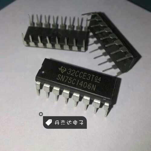 SN75C1406N 驱动器,接收器,收发器-接口芯片 C1406 75C1406