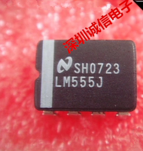 计时震荡LM555J CDIP8 模拟定定时器 电 路 NS进口全新电子配件
