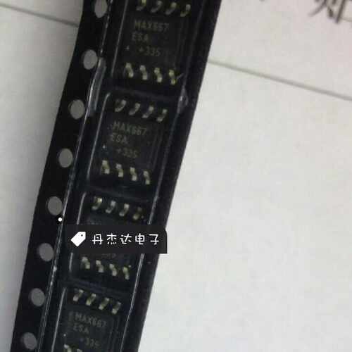一级 芯片MAX667ESA SOP8低压降电压调节器线性+5V 250mA
