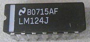 LM124J 全新原装LM124J IC 集成电路LM124 芯片