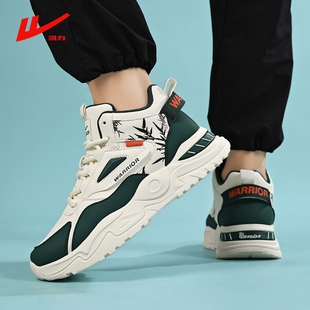 回力男鞋2025新款秋冬季高帮防滑运动休闲板鞋青少年百搭潮鞋大码