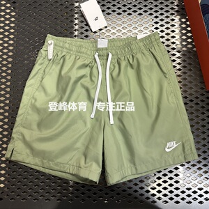 Nike耐克 男子美式运动休闲速干刺绣小LOGO五分短裤AR2383-386
