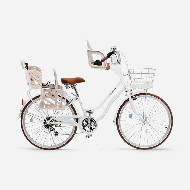 纽斯加遛娃自行车带小孩母子车亲子带娃一拖二成人儿童座椅带宝宝,自行车/骑行装备/零配件,母子车/亲子车,淘宝优惠券,粉丝福利购,淘宝优惠卷