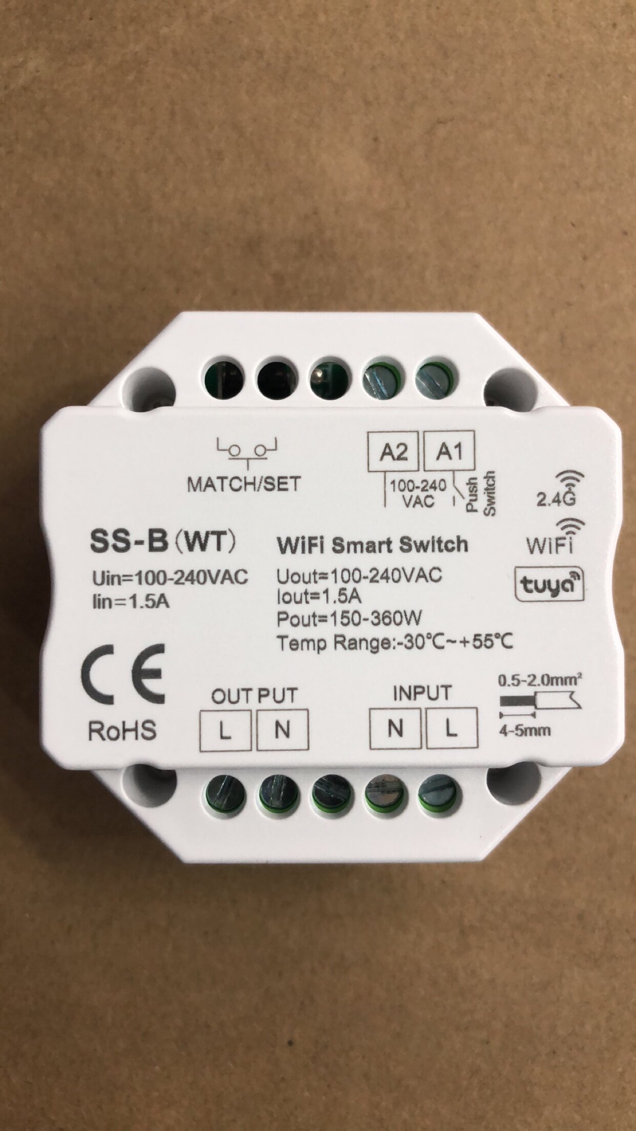 LED控制器涂鸦Wi-Fi开关控制器