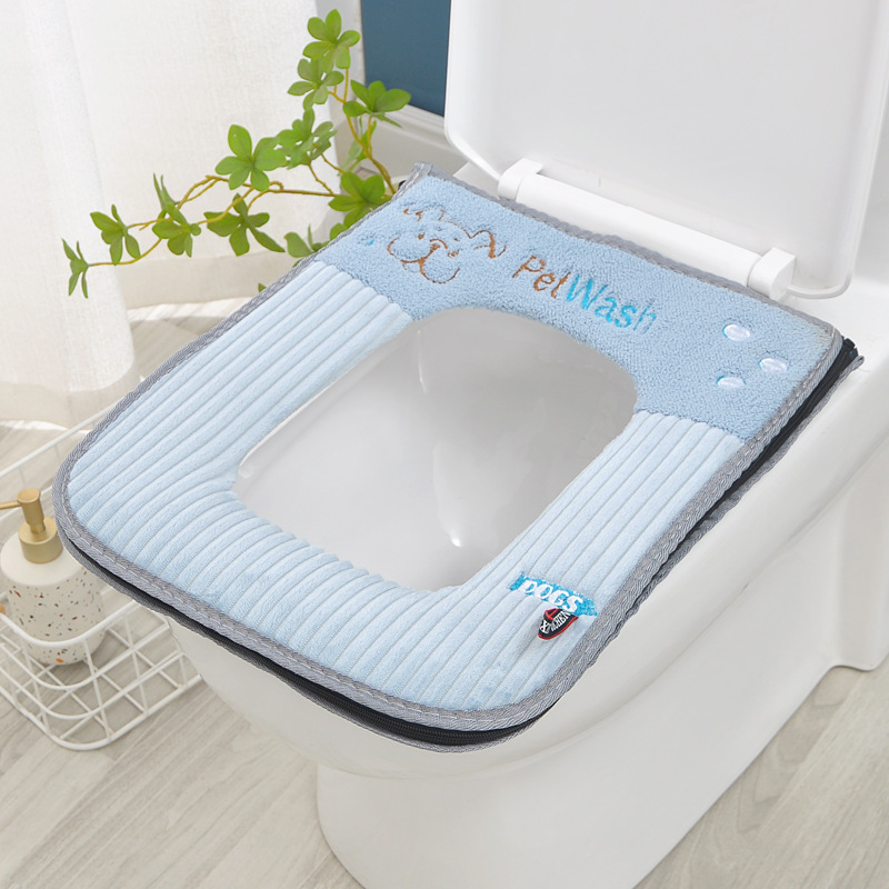 家用方形马桶垫加厚拼接坐便套