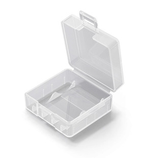 18350 2节电池盒保护盒 电池储存盒收纳盒 PP透明电池盒